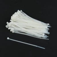 Стяжки Cablexpert  NYTFR-250x3.6-W, довжина - 250 мм, ширина - 3.6 мм, 100 шт в упаковці