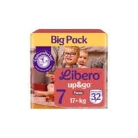 Підгузки Libero Up&Go Розмір 7 (17+ кг) 32 шт (7322542536421)