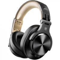 Гарнитура OneOdio Fusion A70, Bluetooth+3,5 мм/6,35 мм, Black Gold