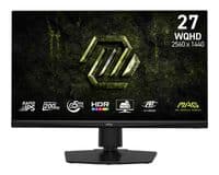 Монитор MSI 27" MAG 272QPF-E20 2xHDMI, DP, Audio, IPS, 2560x1440, 200Hz, 0.5ms, sRGB 127%, AdaptiveSync, Pivot, HDR400