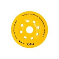 Чашка шліфувальна Deli алмазна 115 x 22,2 (20) мм (EDH-JML115-E1)
