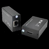 Одноканальний пасивний подовжувач HDMI сигналу UTP кабелю