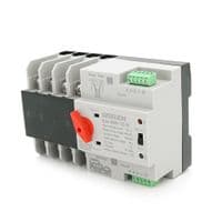 Автомат введения резерва (АВР) двополюсный OSGQ8-125 / 4P, 230V / 125A на DIN-рейку для генераторов