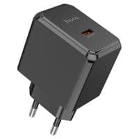 СЗУ 110-240V HOCO CS13A 1xUSB-C, PD20W, Black, Blister