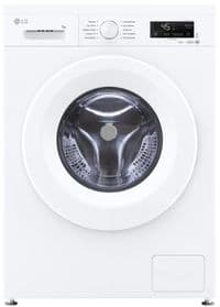 Пральна машина LG фронтальна, 7кг, 1200, A, 44см, дисплей, пара, інвертор, білий