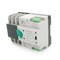 Автомат введения резерва (АВР) двополюсный OSGQ8-125 / 3P PV, 230V / 125A на DIN-рейку для солнечных систем