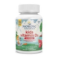 Витаминно-минеральный комплекс Nordic Naturals Витамин D3 для детей, вкус арбуза, 400 МЕ, Kids Vitamin D3 Gummies, 60 (NOR-31143)