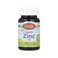 Витаминно-минеральный комплекс Carlson Цинк для детей, 5 мг, вкус ягод, Kid's Chewable Zinc, 42 жевательные (CAR-53300)