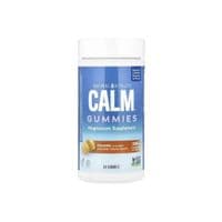 Витаминно-минеральный комплекс Natural Vitality Цитрат Магния, 330 мг, апельсиновый вкус, CALM, Magnesium Supplement, 60 ж (PTG-04309)