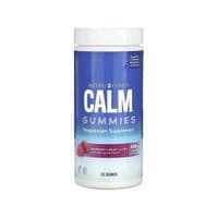 Витаминно-минеральный комплекс Natural Vitality Цитрат Магния, 330 мг, вкус малина лимон, CALM, Magnesium Supplement, (PTG-00240)