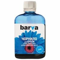 Чорнило Barva Epson 103, Cyan, для L1110/L3100/L3200/L3150/L3250/L3550/L5190/L5590, 65 мл, водорозчинне, флакон OneKey (E103-691e)