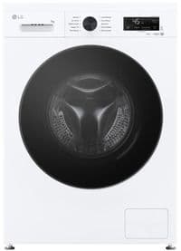 Пральна машина LG фронтальна, 7кг, 1200, A, 44см, дисплей, пара, інвертор, білий