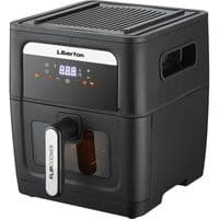 Мультипечь Liberton LAF-3218, Black, 1700W, 9 л, 8 программ, управление сенсорное, таймер, 2 в 1 мультипечь, гриль, смотровое окно, антипригарное покрытие чаши, 80-200 ˚C, защита от перегрева