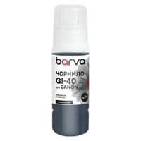 Чорнило Barva Canon GI-40, Black, G5040/G6040/G7040, GM2040/GM4040, 70 мл, пігментне, флакон OneKey (CGI40-837e)