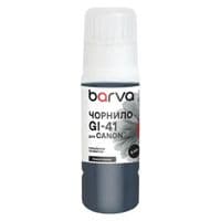 Чорнило Barva Canon GI-41, Black, G1420/G1460/G2420/G2460/G3420/G3460, 70 мл, пігментне, флакон OneKey (CGI41-805e)