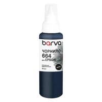 Чорнило Barva Epson 664, Black, для L100/L132/L200/L300/L350/L550/L1300/L3050/L3060/L3070, 70 мл, водорозчинне, флакон OneKey (E664-398e)