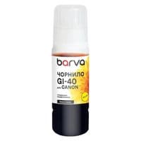 Чорнило Barva Canon GI-40, Yellow, G5040/G6040/G7040, 70 мл, водорозчинне, флакон OneKey (CGI40-840e)