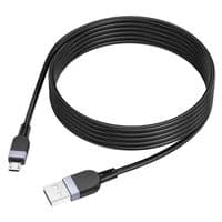 Кабель Hoco X109, Micro-USB, 3A, Black, длина 2м, BOX
