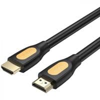 Кабель HDMI M-M, 1.5м, V2.0, 4K 60Гц, PVC type, черный, Vention