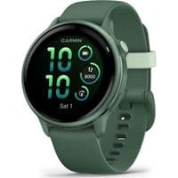 Смарт-годинник Garmin Vivoactive 6 Metallic Jasper Green with Jasper Green Silicone Band (010-02985-42)