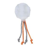 Іграшка для котів Trixie М'ячик з шнурком брязкальцем та котячою м'ятою 4 см (4011905412610)