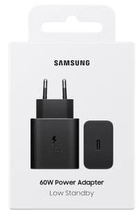 Зарядное устройство сетевое Samsung 60Вт USB-С PD PPS, черный