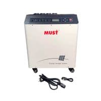 Акумулятор Must HBP1800-2024 2000 Вт LiFePO4 LCD, 24 В постійного струму, фотоелектричний 60 А MPPT, 230 В; 5%, 6000 циклів 80% глибина нагріву, 25 °C, 379 x 254 x 498 мм