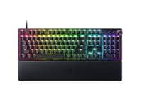 Клавиатура механическая Razer Huntsman V3 Pro 8KHz, 104key, Analog Optical Switch Gen-2, USB-A, EN, RGB, черный