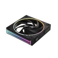 Корпусный вентилятор Zalman ZM-DF120 ARGB, 120мм, 800-2300rpm, 4pin, PWM, 3pin+5VARGB, 34,5dBa, POGO pin, Magnetic, Reversed, черный