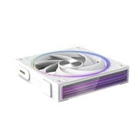 Корпусный вентилятор Zalman ZM-DF120 ARGB, 120мм, 800-2300rpm, 4pin, PWM, 3pin+5VARGB, 34,5dBa, POGO pin, Magnetic, Reversed, белый