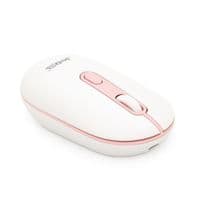 Миша бездротова JEDEL WD133, 800/1200/1600DPI, 2.4 GHz+Bluetooth 5.0, 3.7V 400mAh, Type-C зарядка 105x60x34 мм. White. Box