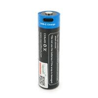 Аккумулятор 18650 Li-Ion Vapcell P1840A, 4000mAh, 10A, 3.6V (2.5-4.2V), USB type-c, 2 шт. в упаковке, цена за 1 шт