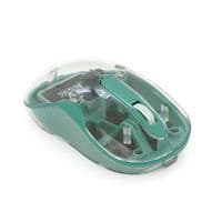 Миша бездротова JEDEL WD141T-G, 1200, 2.4 GHz+Bluetooth 5.0, 3.7V 300mAh, Type-C заряджання. 109x60x32 мм. 69 грн. Transparent-Green, Box