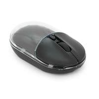 Мыша беспроводная JEDEL WD142, 800 / 1200 / 1600DPI, 2.4 GHz+Bluetooth 5.0, 3.7V 300mAh, Type-C зарядка 105x59x34 мм. Black. Box
