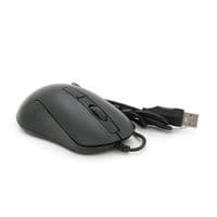Миша провідна JEDEL CP101, 800/1200/1600DPI, кабель 1,35 м. 125x66x35 мм. 97 гр. Black. Box