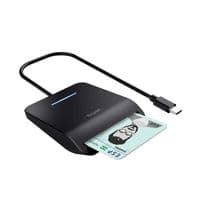 Кардридер Trust Primo Smartcard Reader, USB-C, черный