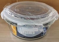 Контейнер для хранения пищевых продуктов ARDESTO Gemini 0.95л, боросиликатное стекло, пластик, круглый, прозрачный
