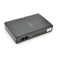 ИБП UPS-18W DC1018P YT45454 для роутеров / коммутаторов / PON / POE-430, 5 / / 9 / 12V, 1A, 12800MAh (съемные 4*3200MAh), Black, BOX
