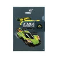 Папка – уголок Kite с клапаном A4 Hot Wheels (HW25-248-1)