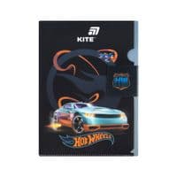 Папка – уголок Kite с клапаном A4 Hot Wheels-2 (HW25-248-2)