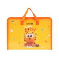 Папка – портфель Kite на молнии A4 Garfield, 1 отделение (GF25-202)