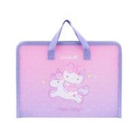 Папка – портфель Kite на молнии A4 Hello Kitty, 1 отделение (HK25-202-1)