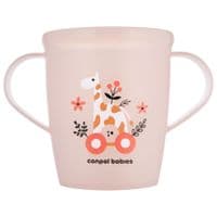 Набор детской посуды Canpol babies TOYS кружка с ручками 250 мл, розовая (2/101_pin)