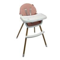 Стул для кормления Velano 2 в 1 Evo, pink (45684)