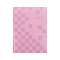 Книга записная Axent A4 Mosaic, 96 листов клетка, розовый (8427-3-A)