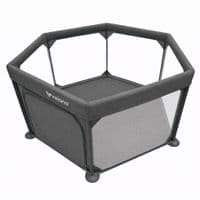 Дитячий манеж Velano шестикутний Star, grey (46162)