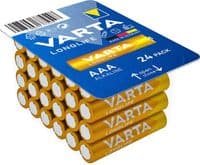 Батарейка Varta Longlife щелочная AAA блистер, 24 шт