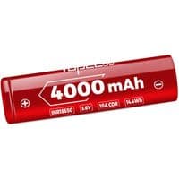 Цилиндрический аккумулятор Vapcell 18650 4000 мАг 3,7 В, литиевая батарея INR18650 N40, размер 18.3±0.2*65.0±0.3mm, ток розряда 10