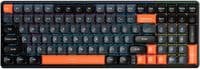 Клавиатура Aula S100pro RGB KRGD Brown Switch Wireless/Bluetooth/Type-C RU White/Black (6948391205755)
