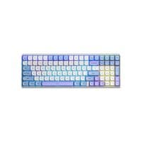Клавиатура Aula S100pro RGB KRGD Red Switch Wireless/Bluetooth/Type-C RU White/Blue (6948391205762)